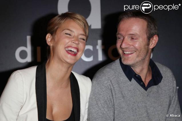 Virginie Efira et Philippe Lefebvre, lors de la présentation du  Siffleur , à l'occasion du 3e DirActor's Cut International Film Festival, à Luxembourg, le 15 octobre 2009 !