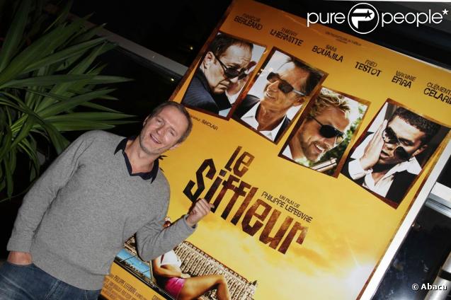 Philippe Lefebvre, lors de la présentation du  Siffleur , à l'occasion du 3e DirActor's Cut International Film Festival, à Luxembourg, le 15 octobre 2009 !