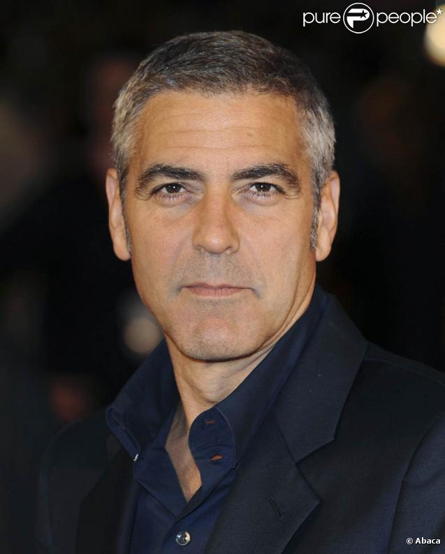 George Clooney, à l'occasion de l'avant-première de  The men who stare at goats , à l'Odeon Cinema de Leicester Square, dans le cadre du London Film Festival, le 15 octobre 2009 !