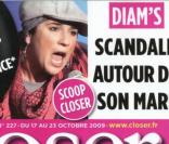 Diam's en couverture de Closer