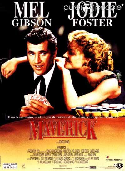 Maverick de Richard Donner avec Mel Gibson et Jodie Foster