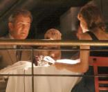 Mel Gibson sur le tournage à New York de The Beaver de Jodie Foster le 8 octobre 2009