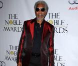 Morgan Freeman à la cérémonie des Noble Awards, le 18 octobre 2009