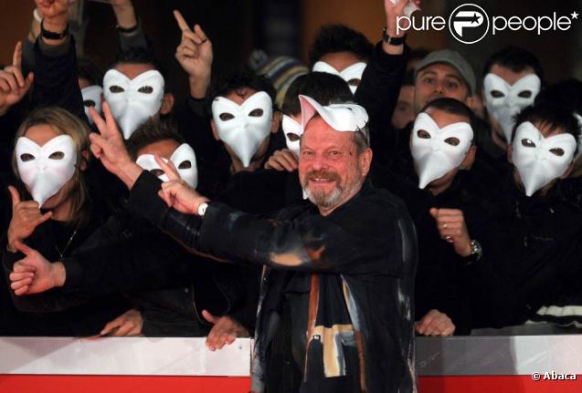 Le cinéaste Terry Gilliam, à l'occasion de l'avant-première de  L'imaginarium du Docteur Parnassus , dans le cadre du 4e Festival international du Film de Rome, le 18 octobre 2009 !