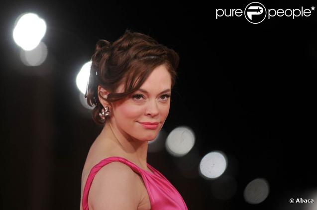 La ravissante Rose McGowan, à l'occasion de l'avant-première de  L'imaginarium du Docteur Parnassus , dans le cadre du 4e Festival international du Film de Rome, le 18 octobre 2009 !