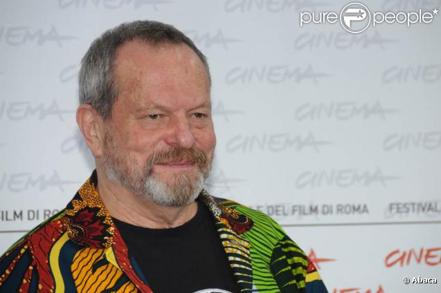 Le cinéaste américain Tery Gilliam, à l'occasion du photocall de  L'imaginarium du Docteur Parnassus , dans le cadre du 4e Festival international du Film de Rome, le 18 octobre 2009 !
