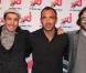 Jean Dujardin et toute l'équipe du  6-9 d'NRJ  à l'occasion de la prmotion de  Lucky Luke , le 19 octobre 2009 ! 