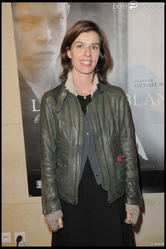 Irène Jacob, à l'occasion de l'avant-première du  Ruban Blanc , qui s'est tenue à la Cinémathèque Française, à Paris, le 19 octobre 2009 !