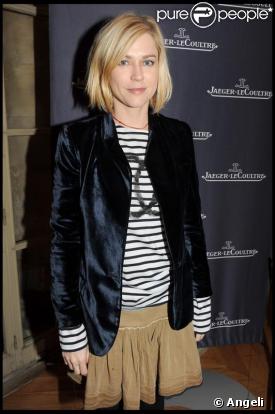Marie-Josée Croze au dîner organisé par Jaeger-LeCoultre, à l'ambassade d'Italie, à Paris. 19/10/09 
