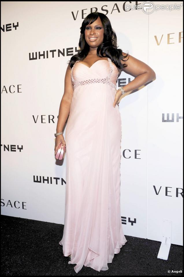 Jennifer Hudson lors de la soirée de gala du musée d'art américain Whitney à New York le 19 octobre 2009