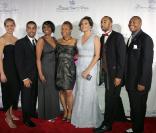 Mariska Hargitay et les vainqueurs des Princess Grace Awards 2009 à New York le 21 octobre 2009