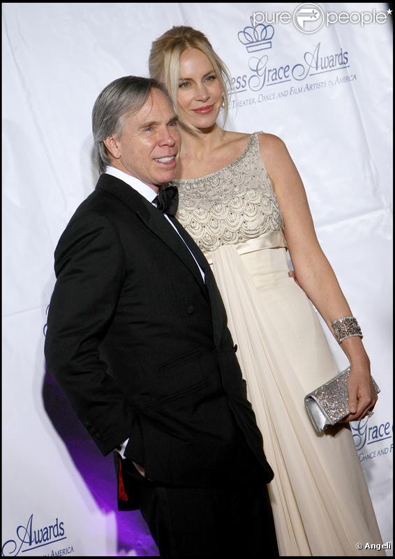 Tommy Hilfiger et sa femme Dee lors des Princess Grace Awards 2009 à New York le 21 octobre 2009