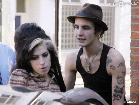 Amy Winehouse et son mari Blake Fielder-Civil