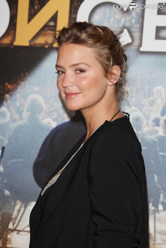 Virginie Efira à l'avant-première du film Le Concert. 23/10/09