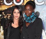 Aïssa Maïga et Leïla Bekhti à l'avant-première du film Le Concert. 23/10/09