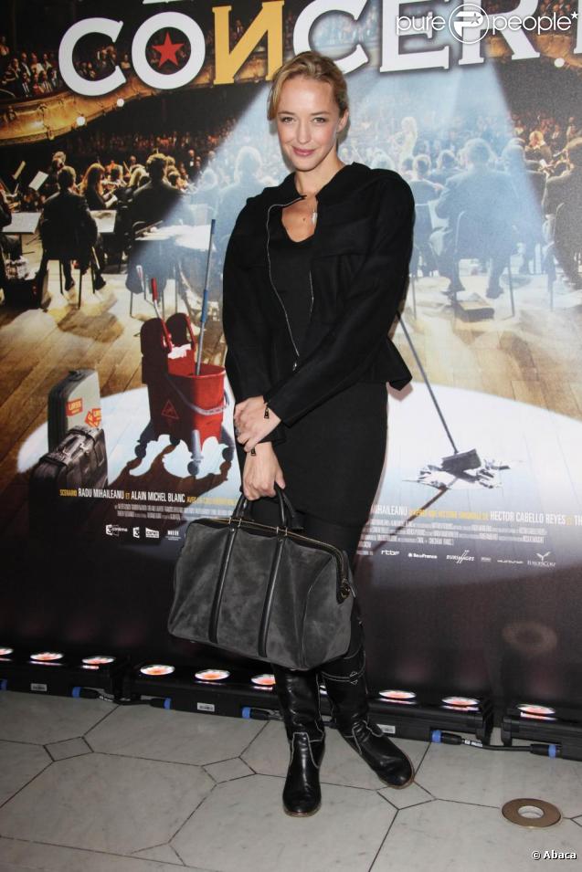 Hélène de Fougerolles à l'avant-première du film Le Concert. 23/10/09