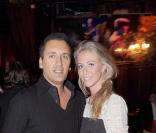 Dany Brillant et sa compagne Nathalie en avril 2009