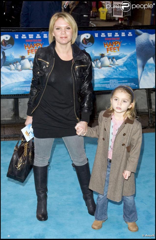 Louise Adams et sa fille