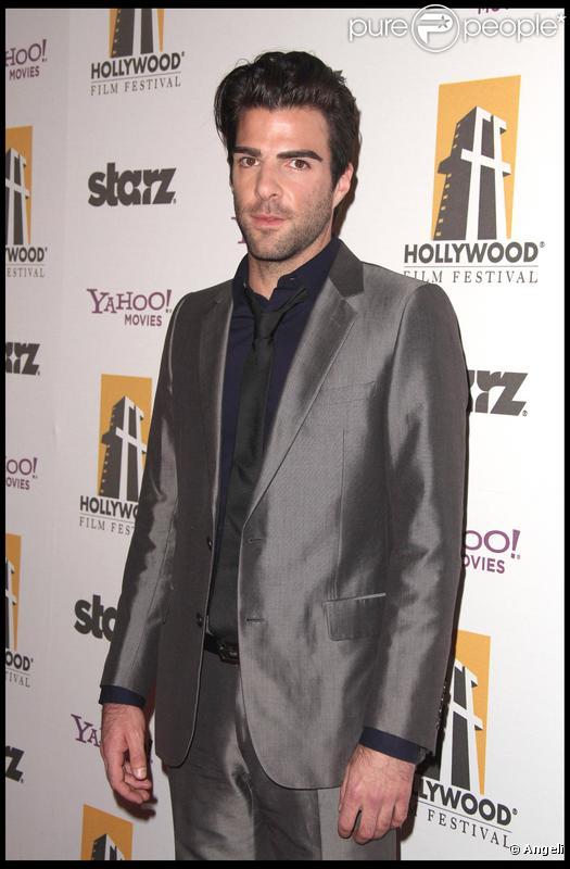 Zachary Quinto lors de la 13e soirée annuelle des Hollywood Awards à Los Angeles le 26 octobre 2009