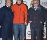 Karim Benzema à la Snowzone de Madrid lors d'un événement Audi, le 26 octobre 2009