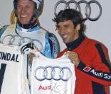 Raul à la Snowzone de Madrid lors d'un événement Audi, le 26 octobre 2009