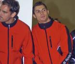 Cristiano Ronaldo à la Snowzone de Madrid lors d'un événement Audi, le 26 octobre 2009