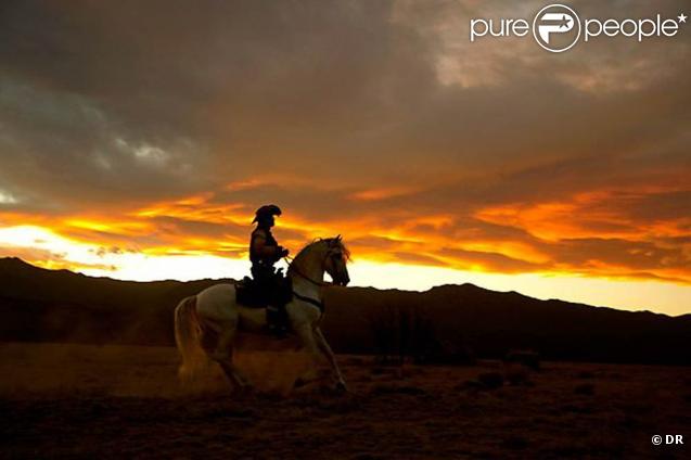 Des images de  Lucky Luke , de James Huth, avec Jean Dujardin.