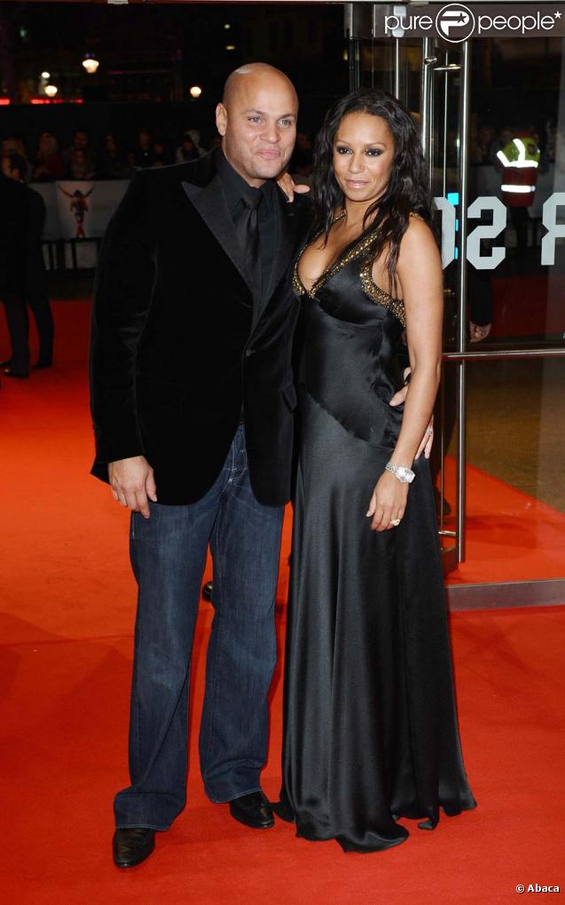Mel B et Stephen Belafonte à l'avant-première de  This Is it  à Londres le 27 octobre 2009 !