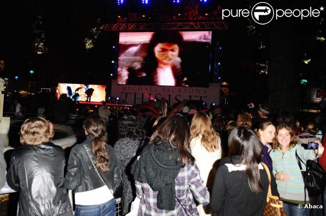 Avant-première de  This Is it  à Londres le 27 octobre 2009 !