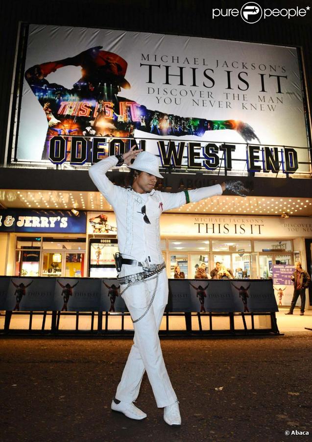 Avant-première de  This Is it  à Londres le 27 octobre 2009 !