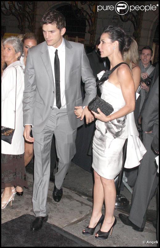 Demi Moore et Ashton Kutcher au Gentlemen's Ball 2009 à New York, le 28 octobre 2009