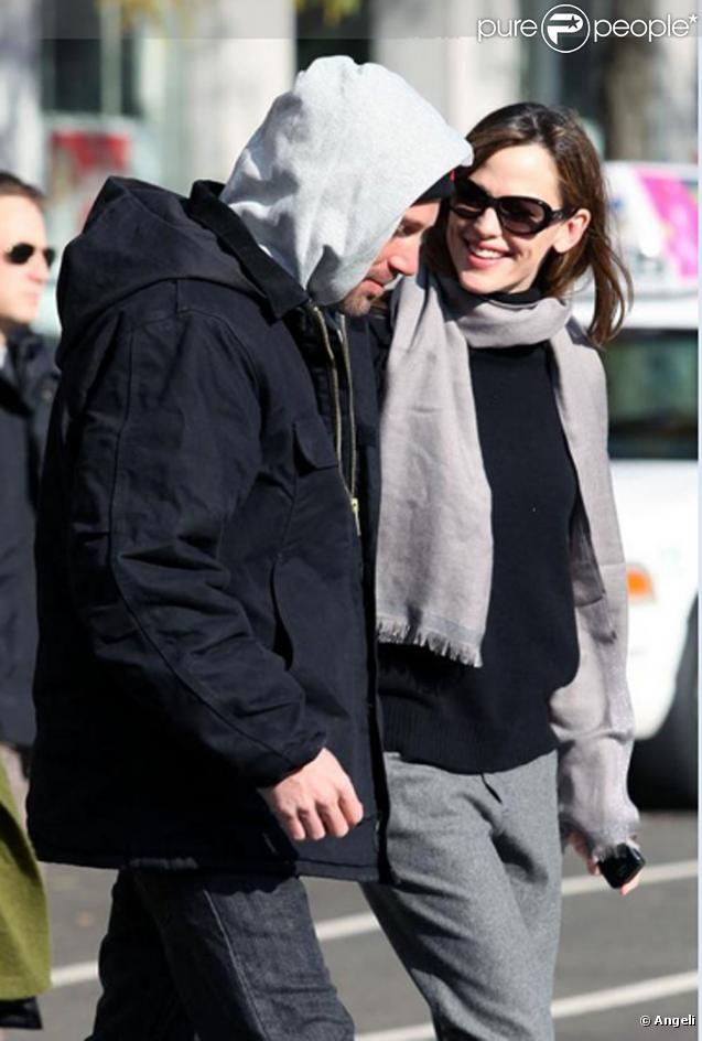 Jennifer Garner et Ben Affleck très amoureux à Boston