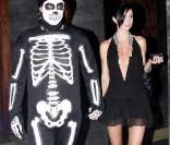 Brody Jenner et Jayde Nicole, le 30 octobre à la sortie d'une soirée Halloween.