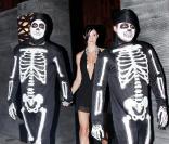 Brody Jenner et Jayde Nicole, le 30 octobre à la sortie d'une soirée Halloween.