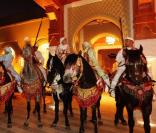 L'inauguration du complexe hôtelier de Mazagan Beach le 31 octobre 2009 au Maroc