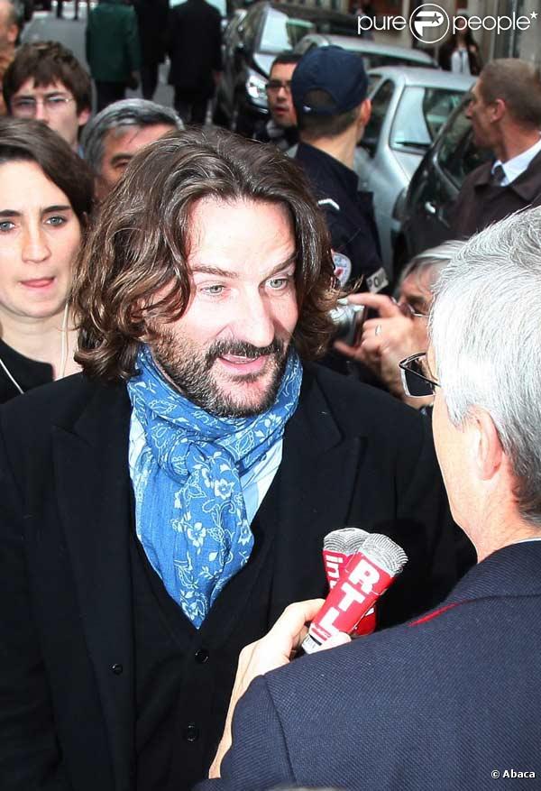 Frederic Beigbeder à la remise du prix Goncourt et Renaudot à Paris