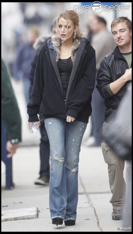 Blake Lively à Boston, le 2 novembre 2009