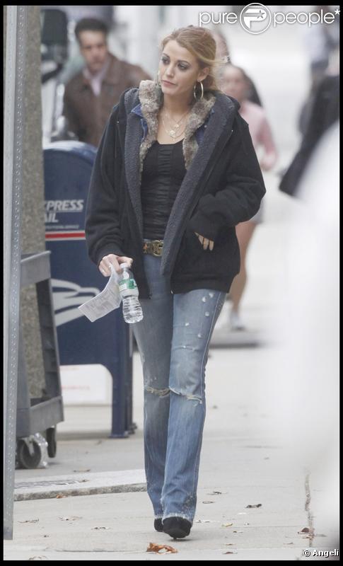 Blake Lively à Boston, le 2 novembre 2009
