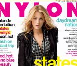 Blake Lively en couverture du magazine Nylon pour le mois de novembre 2009