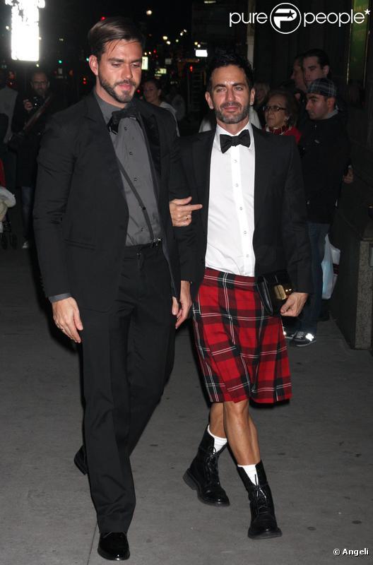 Marc Jacobs et Lorenzo Martone à la soirée ACE à New York le 2/11/09