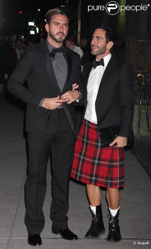 Marc Jacobs et Lorenzo Martone à la soirée ACE à New York le 2/11/09