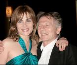 Emmanuelle Seigner et son époux Roman Polanski 
