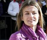 La princesse Letizia a pris un cours d'histoire de l'art à Zamora le 3/11/09