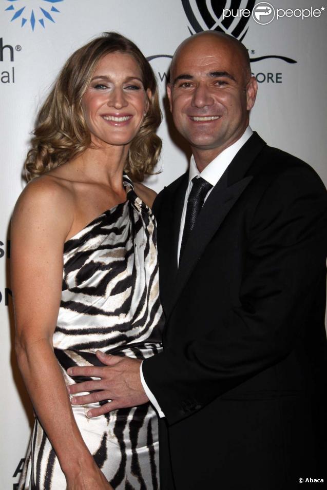 Steffi Graf et Andre Agassi 
