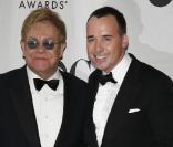 Elton John et son mari David Furnish 