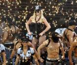 Britney Spears en concert avec son spectacle Circus à Los Angeles en septembre 2009