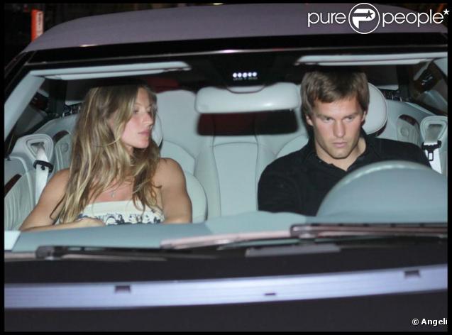 Gisele Bündchen et son mari Tom Brady à Miami