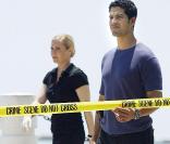 Emily Procter et Adam Rodriguez des Experts