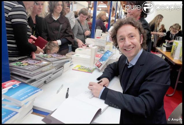 Stéphane Bern à la Foire du Livre de Brive-la-gaillarde (7 novembre 2009)