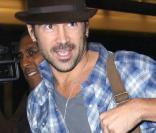 Le comédien Colin Farrell, à son arrivée à l'aéroport de Los Angeles, le 8 novembre 2009.